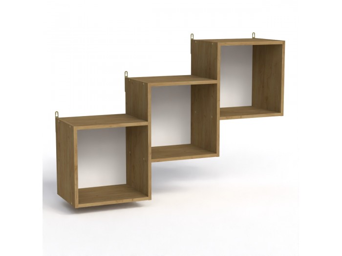 Етажерка Компанит П-3 (дъб крафт златен)